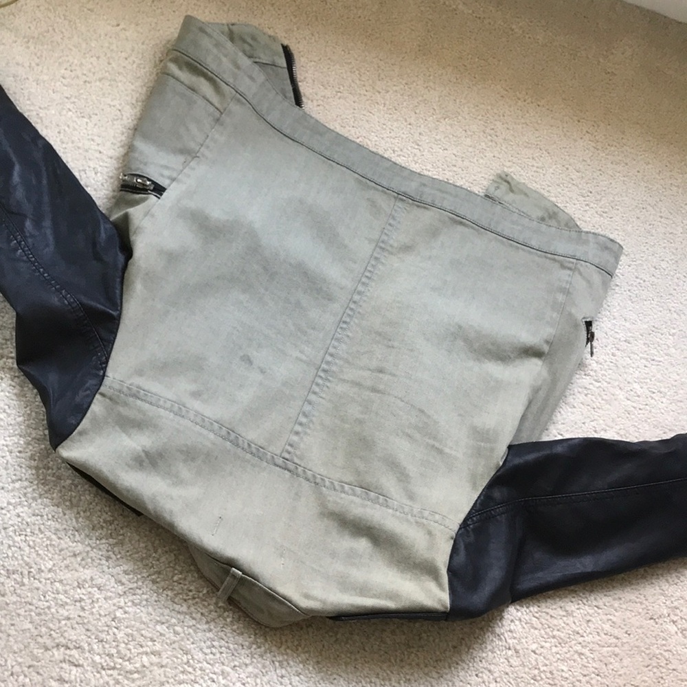 Jean/Leather Jacket - image 3